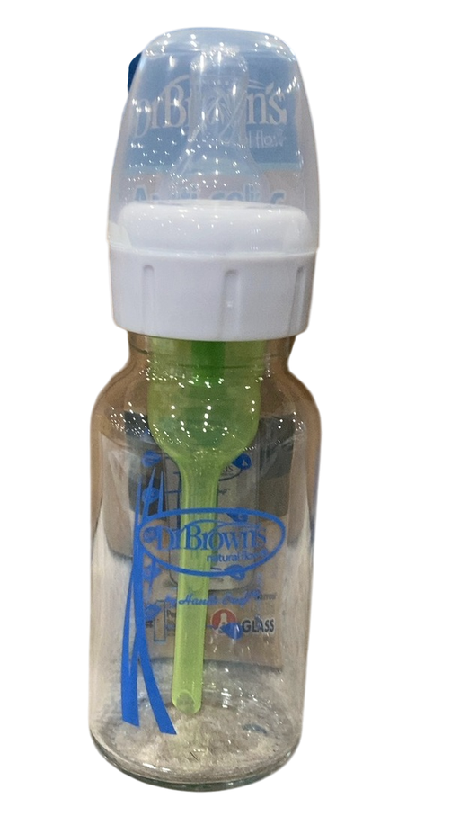 Shop Dr. Brown's Natural Flow Anti-Colic Options+ Narrow Baby Bottles, Clear, 1 pack, 4 oz at GoodBuy Gear