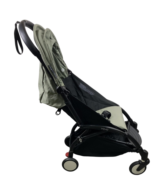 Shop Babyzen YOYO2 Complete Stroller, 2023, Black with Olive at GoodBuy Gear