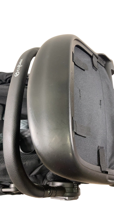 Shop Cybex Gazelle S Seat Unit, Brown Bumper Bar, Moon Black at GoodBuy Gear