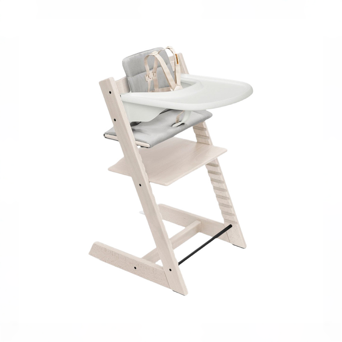 Shop Stokke Tripp Trapp Complete High Chair, Anthracite, White 2.0, Whitewash at GoodBuy Gear
