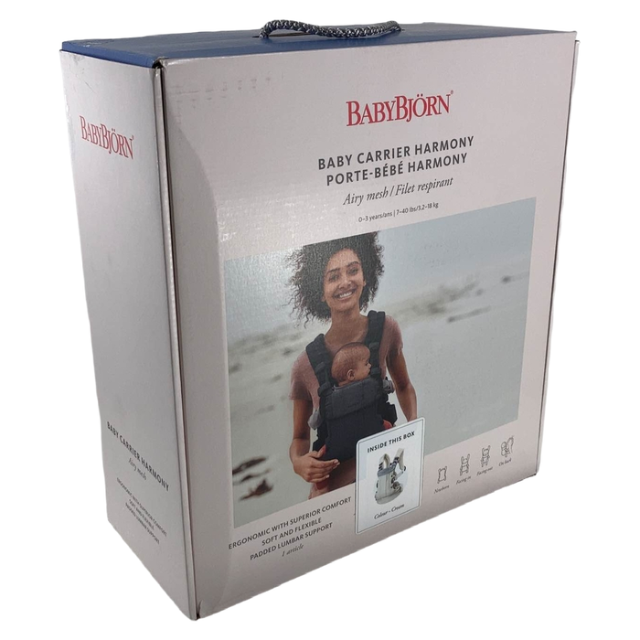 Shop BabyBjorn Baby Carrier Harmony, 3D Mesh, Cream at GoodBuy Gear