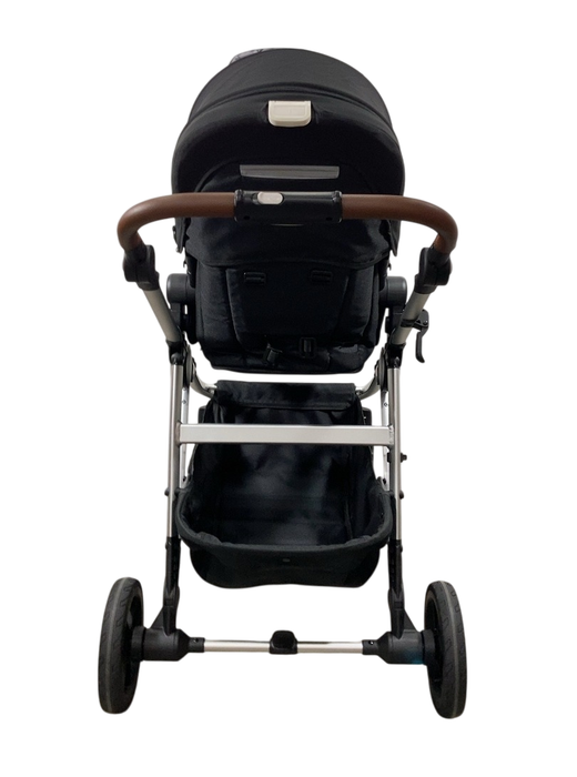 Shop Mockingbird Single to Double 2.0 Stroller, 2024, Black, Silver With Penny Leather, Windowpane at GoodBuy Gear