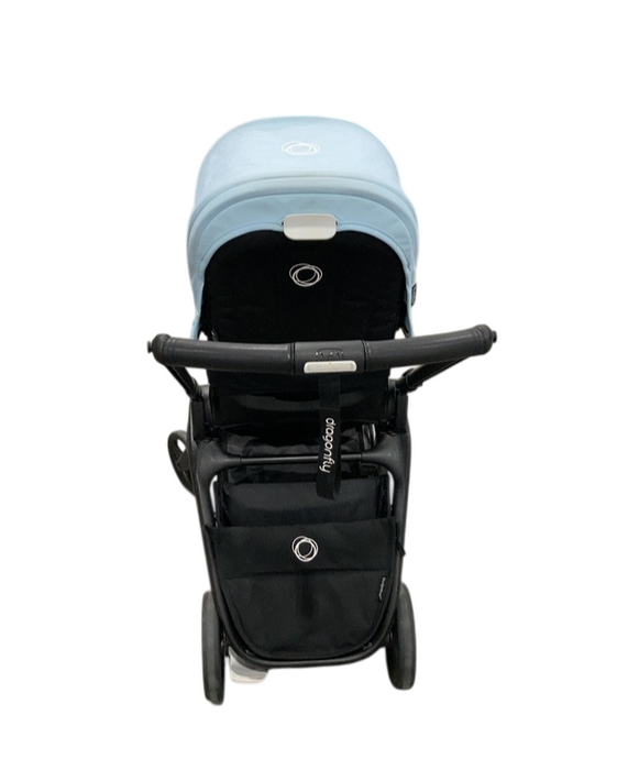 Shop Bugaboo Dragonfly Stroller, 2023, Graphite, Midnight Black, Skyline Blue-MISSING at GoodBuy Gear