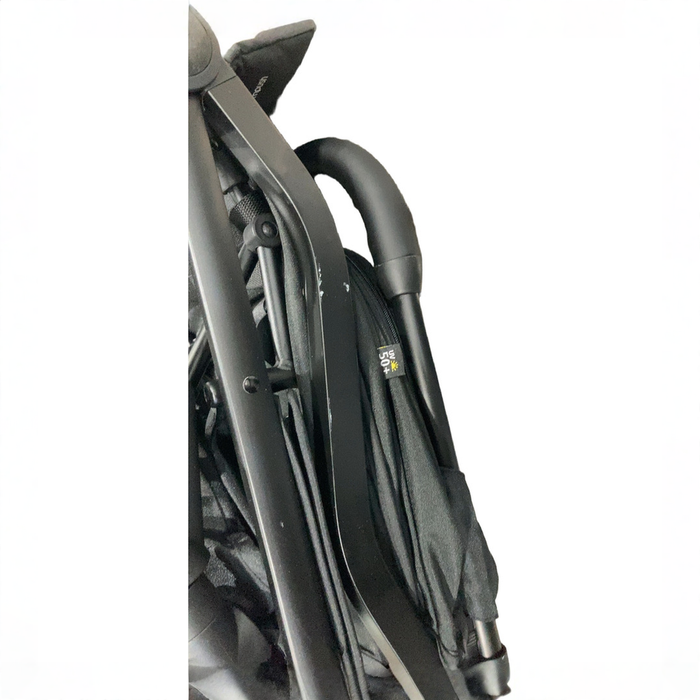 Shop Mompush Lithe Double Stroller, 2026, Black at GoodBuy Gear