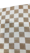 Shop Toki Kids Mega Padded Play Mat 55" x 55", Checker Toffee at GoodBuy Gear