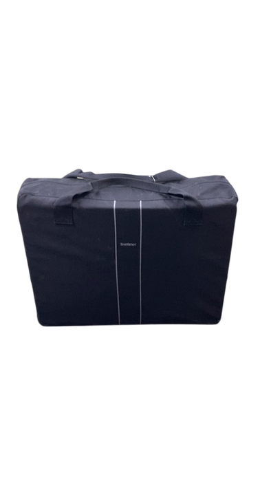 Shop BabyBjorn Travel Crib Light Bundle with Fitted Sheet, Dark Green at GoodBuy Gear