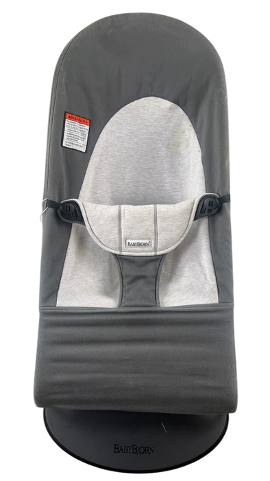 Shop BabyBjorn Bouncer Balance Soft, Black Frame, Dark Gray/Gray at GoodBuy Gear