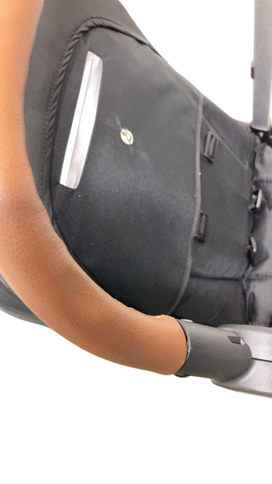 Shop Mockingbird Single to Double 2.0 Stroller, 2024, Black, Silver With Penny Leather, Windowpane at GoodBuy Gear