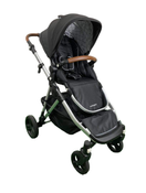 used Mockingbird Single to Double 2.0 Stroller, 2023, Silver with Penny Leather, Windowpane, Black