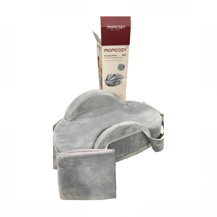 Shop Momcozy MaxSupport Nursing Pillow, CozyPro Gray (Memory Foam) at GoodBuy Gear