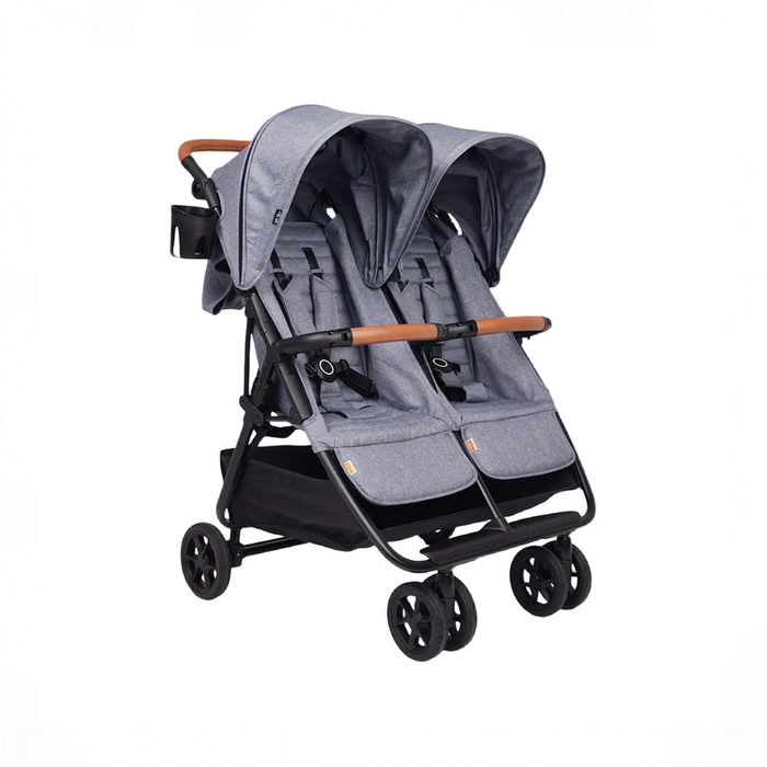 Shop Zoe The Twin V2 Double Stroller, 2025, Ocean at GoodBuy Gear