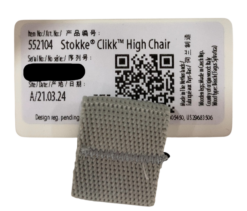 Shop Stokke Clikk High Chair, White at GoodBuy Gear