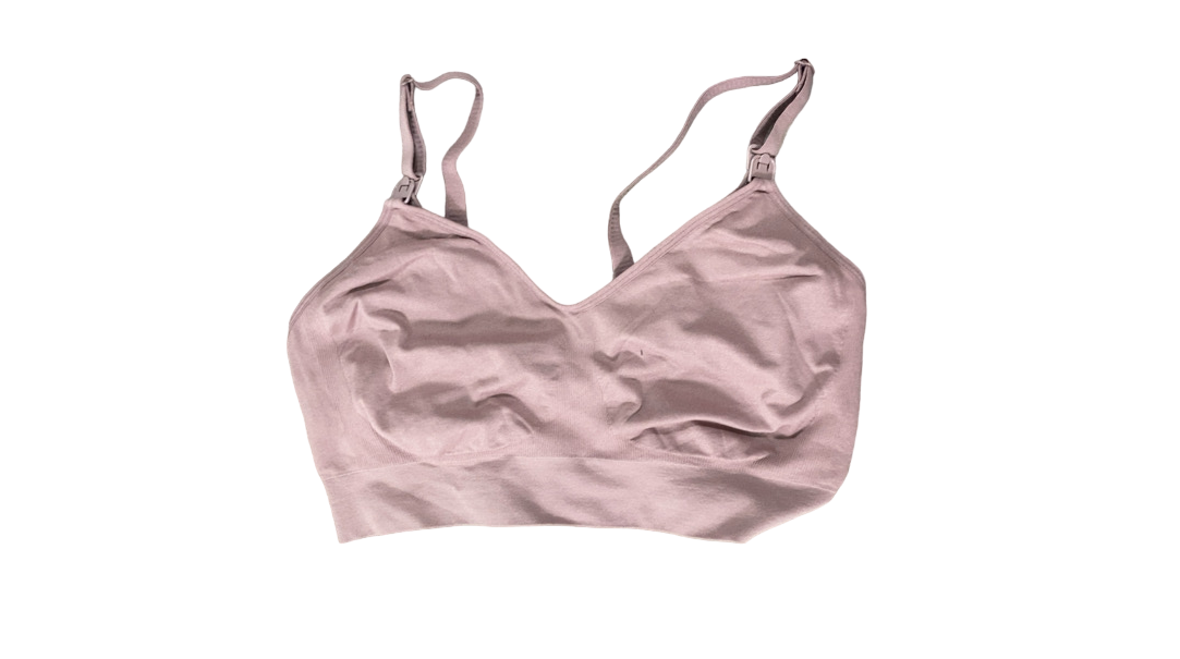Shop Ingrid & Isabel Drop Cup Nursing Bra, Large, Mauve at GoodBuy Gear