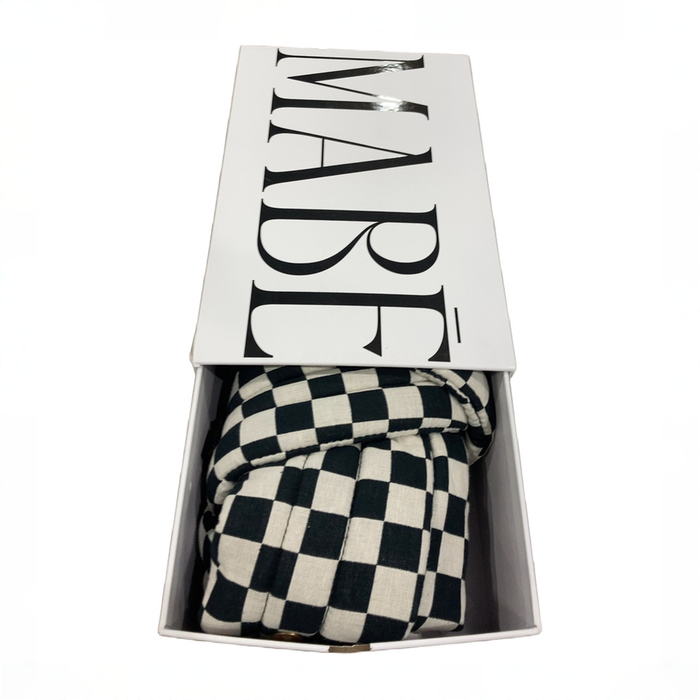 Shop Mabē The Monarch Carrier, Ebony Check at GoodBuy Gear