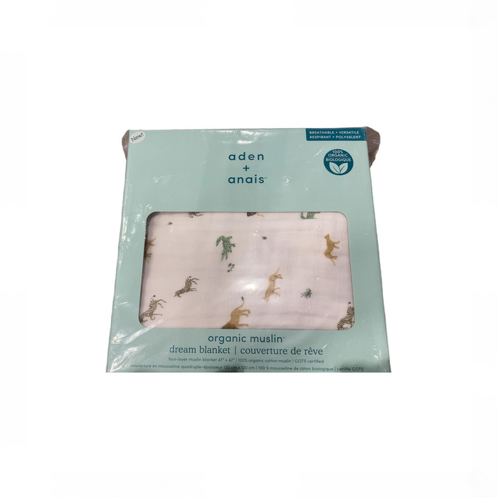 Shop Aden + Anais Muslin Dream Blanket, Safari Dreams at GoodBuy Gear