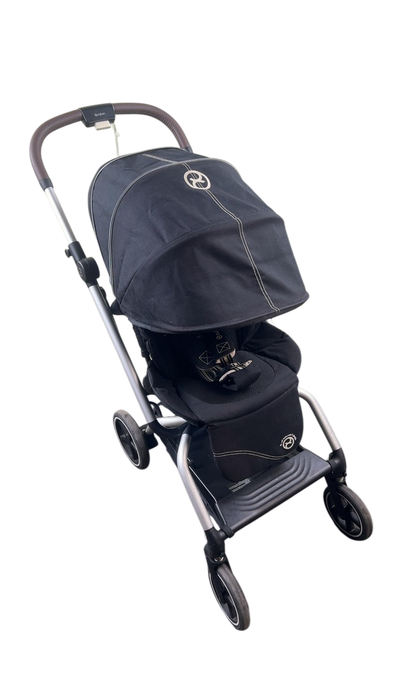Shop Cybex Eezy S Twist+2 Stroller, 2022, Moon Black at GoodBuy Gear