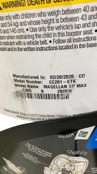 Shop Maxi-Cosi Magellan XP Max All-in-One Convertible Car Seat, 2020, Nomad Black at GoodBuy Gear