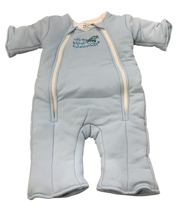 Shop Baby Merlin's Magic Sleepsuit, Blue, Cotton, Large (18-21lbs) at GoodBuy Gear