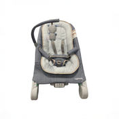 Shop Ingenuity Happy Belly Rock-to-Bounce Massage Seat, Chambray at GoodBuy Gear