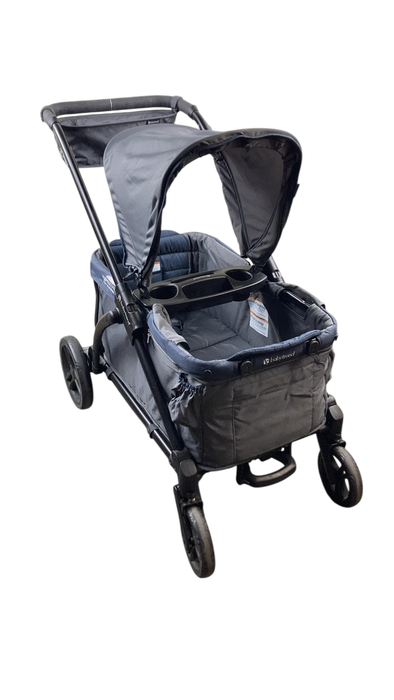 Shop Baby Trend Expedition 2-in-1 Stroller Wagon, 2023, Smokey Navy at GoodBuy Gear