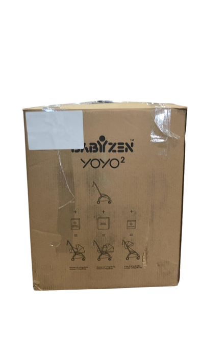 Shop Babyzen YOYO2 Complete Stroller, 2023, Black with Aqua at GoodBuy Gear