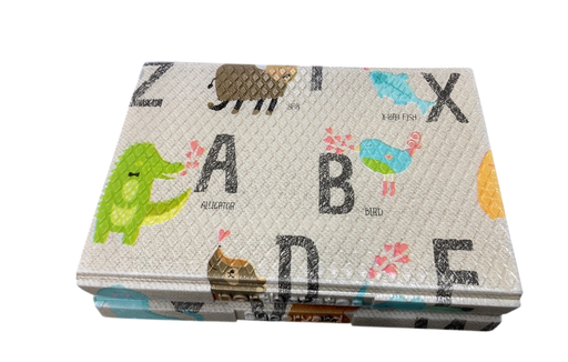 Shop North States Superyard Folding Foam Playmat, 71" X 71", Animal ABC at GoodBuy Gear