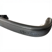 Shop Cybex Eos Stroller, 2024, Moon Black, Silver at GoodBuy Gear