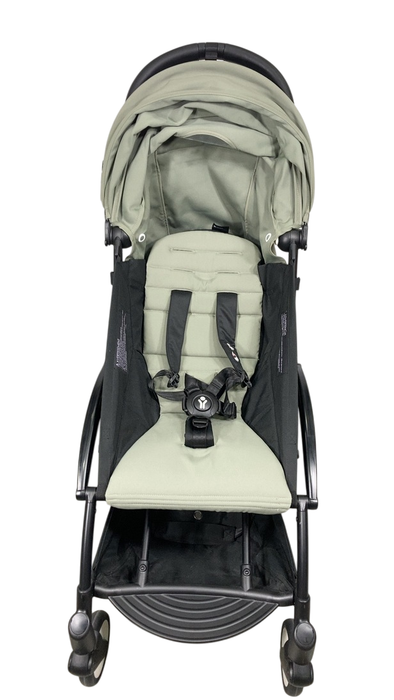 Shop Babyzen YOYO2 Complete Stroller, 2023, Black with Olive at GoodBuy Gear