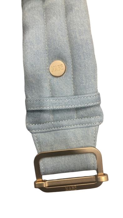 Shop Mabē The Monarch Toddler Sling, Dream Wash Denim at GoodBuy Gear