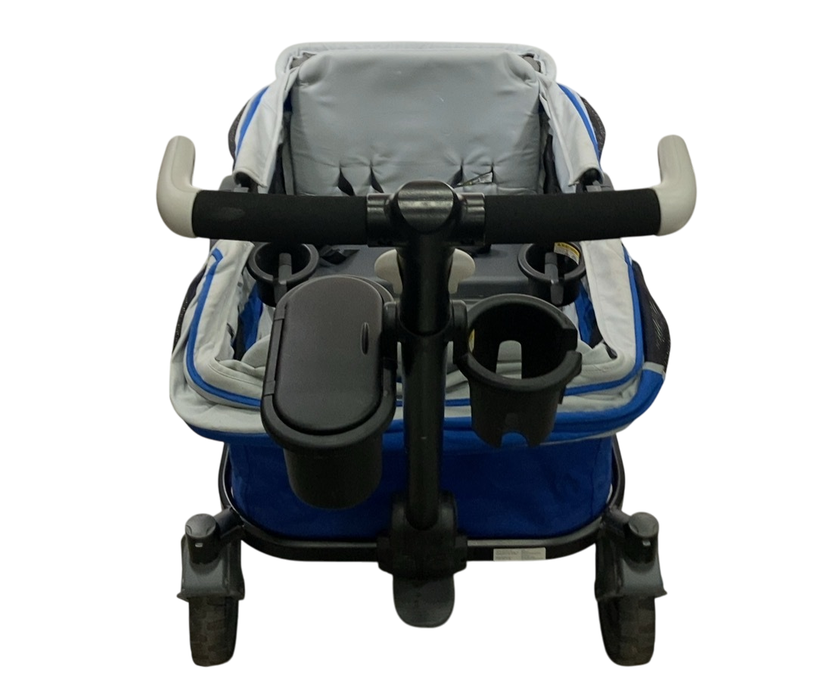 Shop Gladly Family Anthem4 Classic 4 Seater All Terrain Wagon Stroller, Electric Silver at GoodBuy Gear