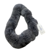 Shop BabyFrrr Faux Fur Stroller Hood Trim, Charcoal Grey at GoodBuy Gear