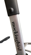 Shop Mockingbird 2.0 Single to Double Stroller Frame, 2025, Silver With Penny Leather at GoodBuy Gear