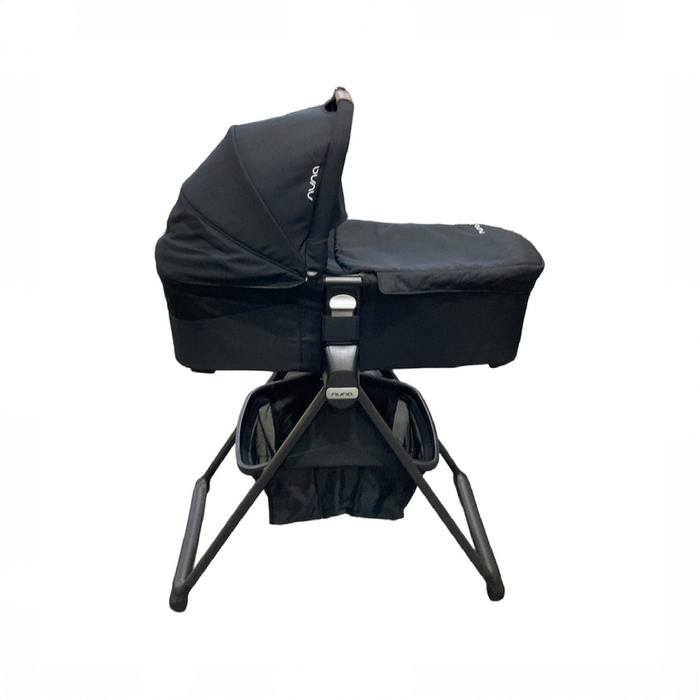 Shop Nuna MIXX Bassinet with Stand, Caviar at GoodBuy Gear