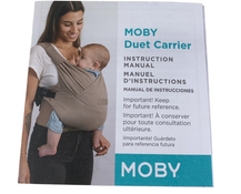 Shop Moby Duet Baby Carrier, Feather at GoodBuy Gear