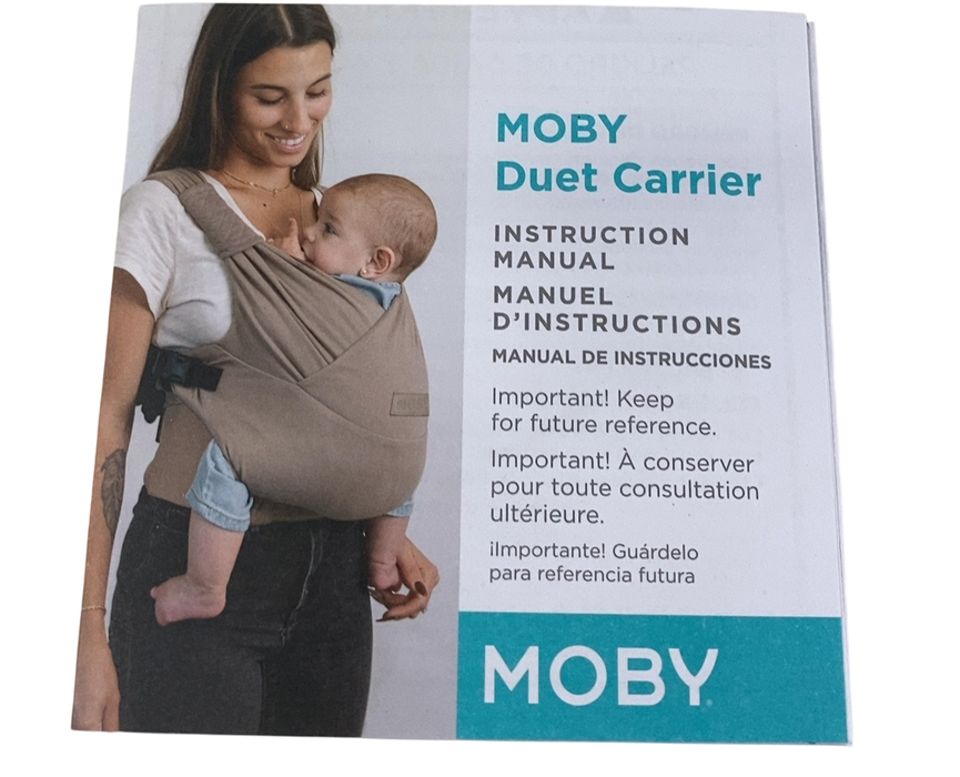 Shop Moby Duet Baby Carrier, Feather at GoodBuy Gear