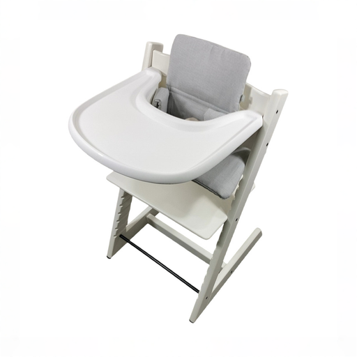 Shop Stokke Tripp Trapp Complete High Chair, Nordic Grey, White, White 2.0 at GoodBuy Gear