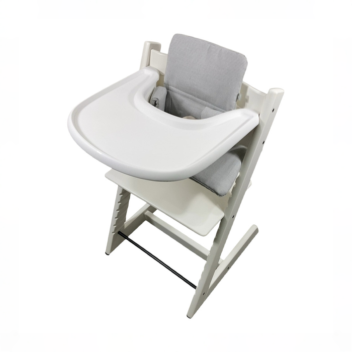 Shop Stokke Tripp Trapp Complete High Chair, Nordic Grey, White, White 2.0 at GoodBuy Gear
