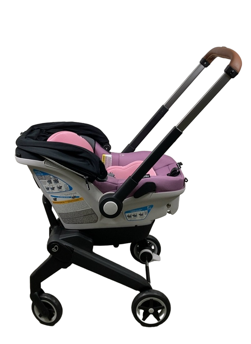 Shop Evenflo Gold Shyft Dual Ride Infant Car Seat Stroller Combo, 2024, Opal Pink, with Carryall Storage and Extended Canopy at GoodBuy Gear