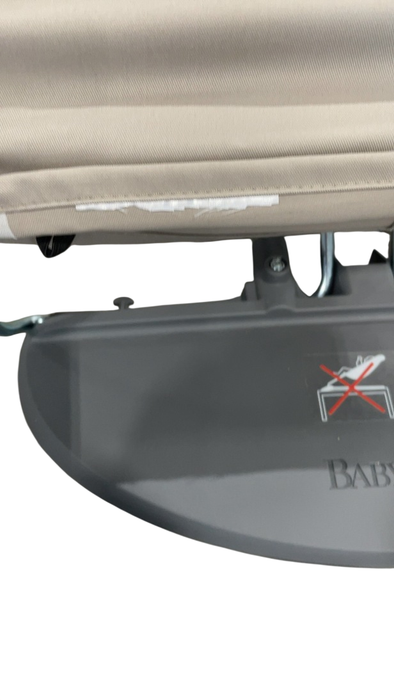 Shop BabyBjorn Bouncer Bliss, Black Frame, Sand Gray Cotton Classic Quilt at GoodBuy Gear