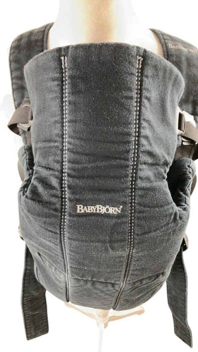 Shop BabyBjorn Baby Carrier Mini, Black Cotton at GoodBuy Gear
