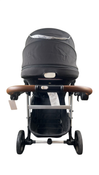 Shop Mockingbird Single to Double 2.0 Stroller, 2023, Black, Silver With Penny Leather, Windowpane at GoodBuy Gear