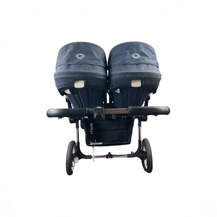 Shop DRAFT - Bugaboo Donkey 5 Duo Stroller, 2021, Graphite, Stormy Blue, Stormy Blue at GoodBuy Gear