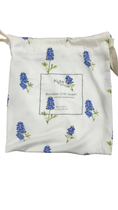 Shop Kyte Baby Crib Sheet, Periwinkle Bluebonnet at GoodBuy Gear