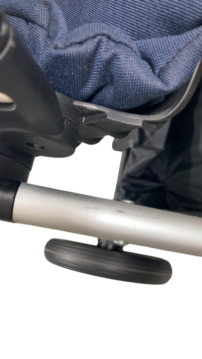 Shop Cybex Balios S Lux Stroller, 2021, Ocean Blue, Silver Frame at GoodBuy Gear