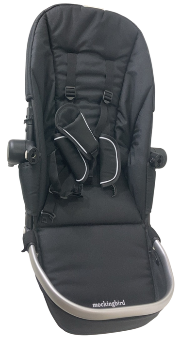 Shop Mockingbird 2nd Seat Kit 2.0, Black, Silver With Penny Leather, Watercolor Drops at GoodBuy Gear