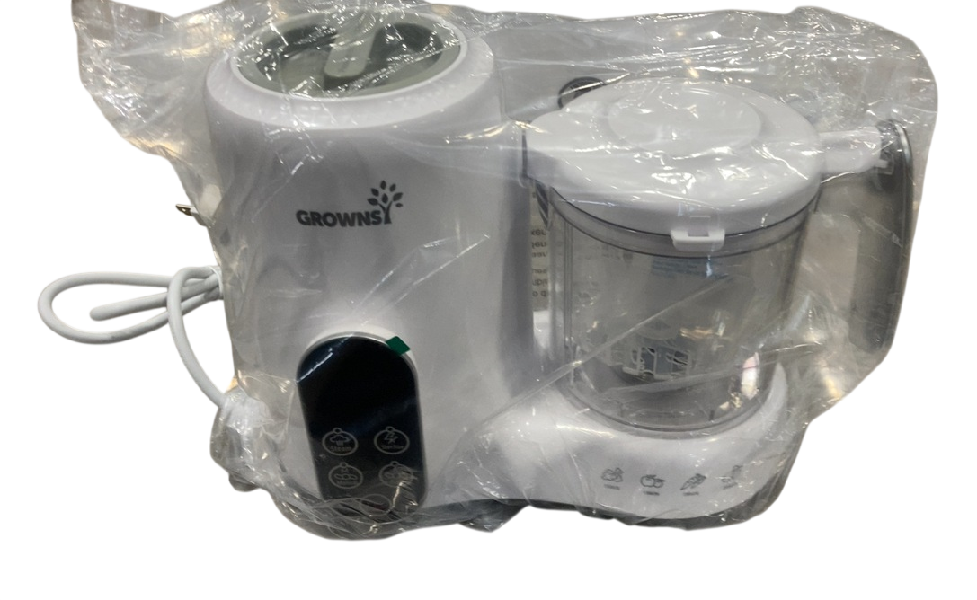 Shop Grownsy Baby Food Maker, White/Black (Model 5800E) at GoodBuy Gear