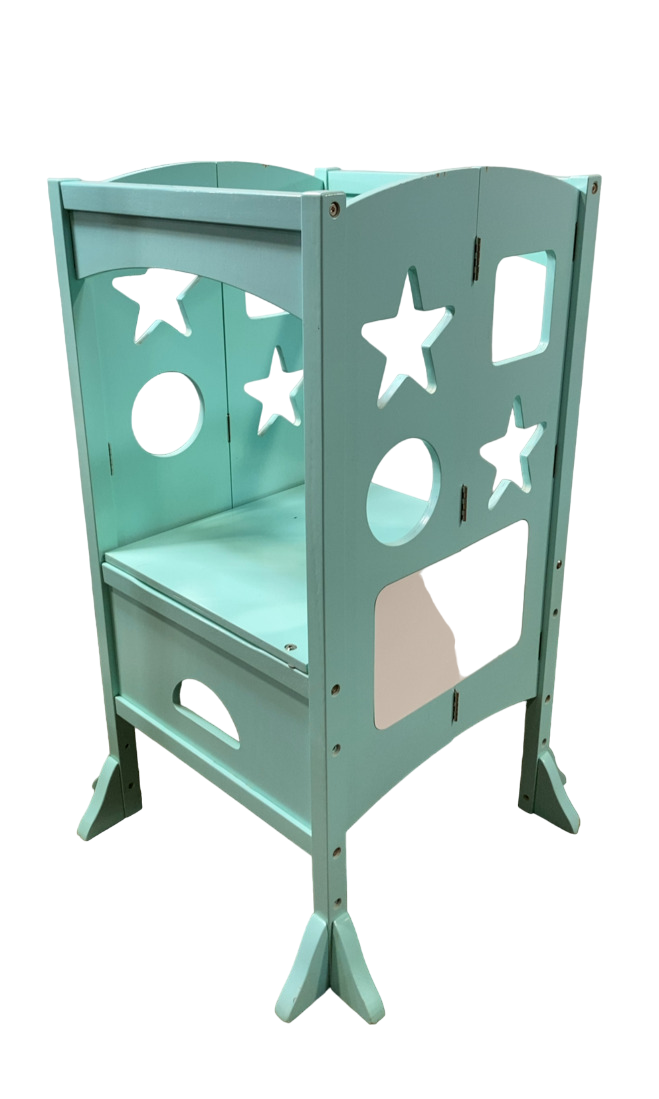 Guidecraft Classic Kitchen Helper, Mint — GoodBuy Gear