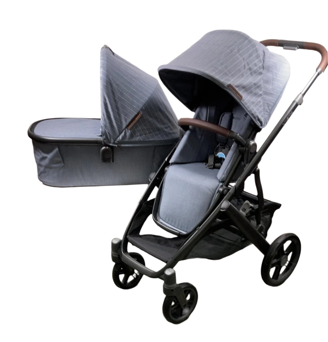 UPPAbaby Vista V3 Stroller, 2024, Paige with Bassinet