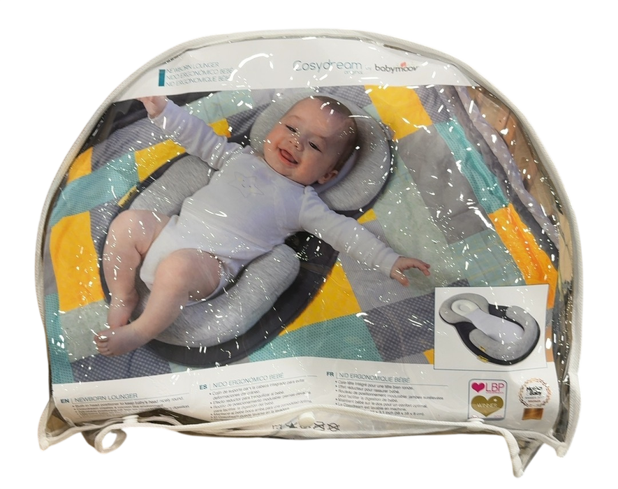 Shop Babymoov Cosydream Newborn Lounger, Smokey/Grey at GoodBuy Gear