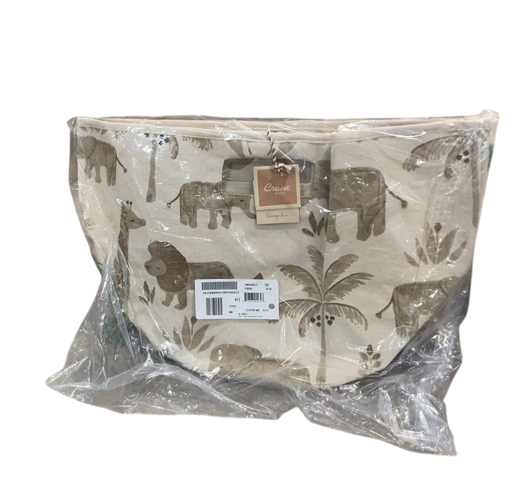 Shop Crane Baby Cotton Canvas Storage Bin, Safari Animal at GoodBuy Gear
